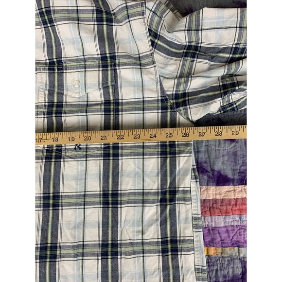 Roper Men’s 2XL Button down Shirt Western Long Sleeve Plaid cowboy Embroidered - Picture 5 of 8